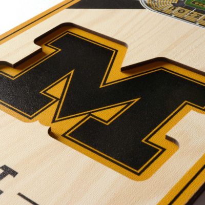 YouTheFan NCAA Missouri Tigers 3D Stadium 6x19 Banner - Faurot Field at Memorial Stadium