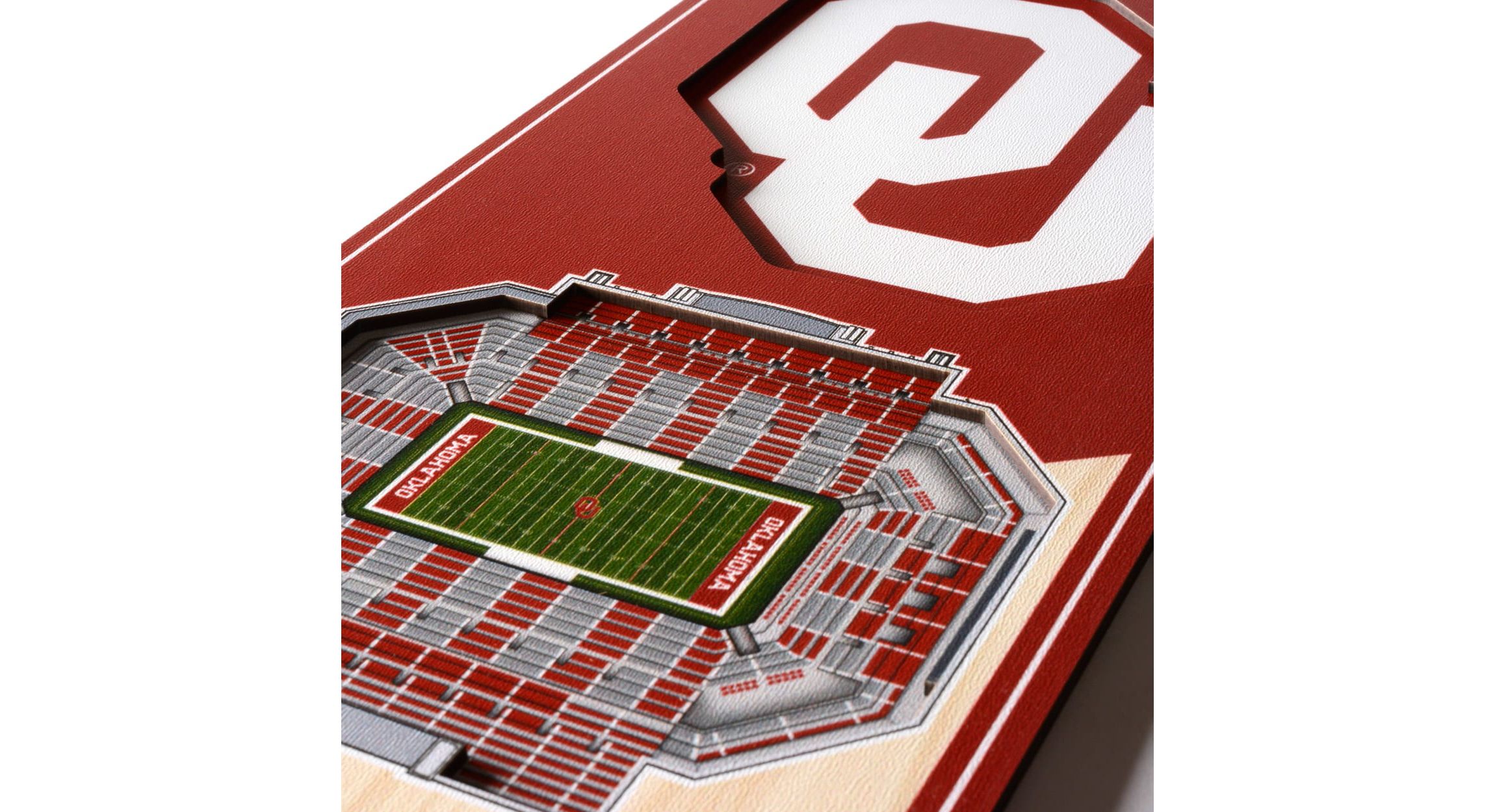 YouTheFan NCAA Oklahoma Sooners 3D Stadium 6x19 Banner - The Gaylord Family Oklahoma Memorial Stadium