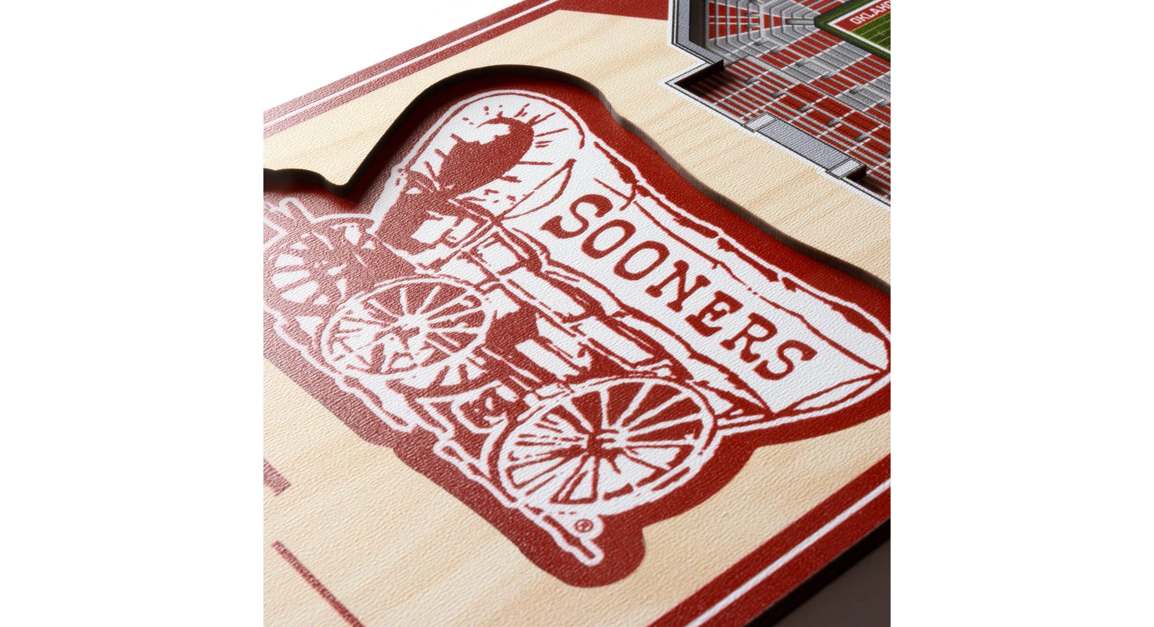 YouTheFan NCAA Oklahoma Sooners 3D Stadium 6x19 Banner - The Gaylord Family Oklahoma Memorial Stadium