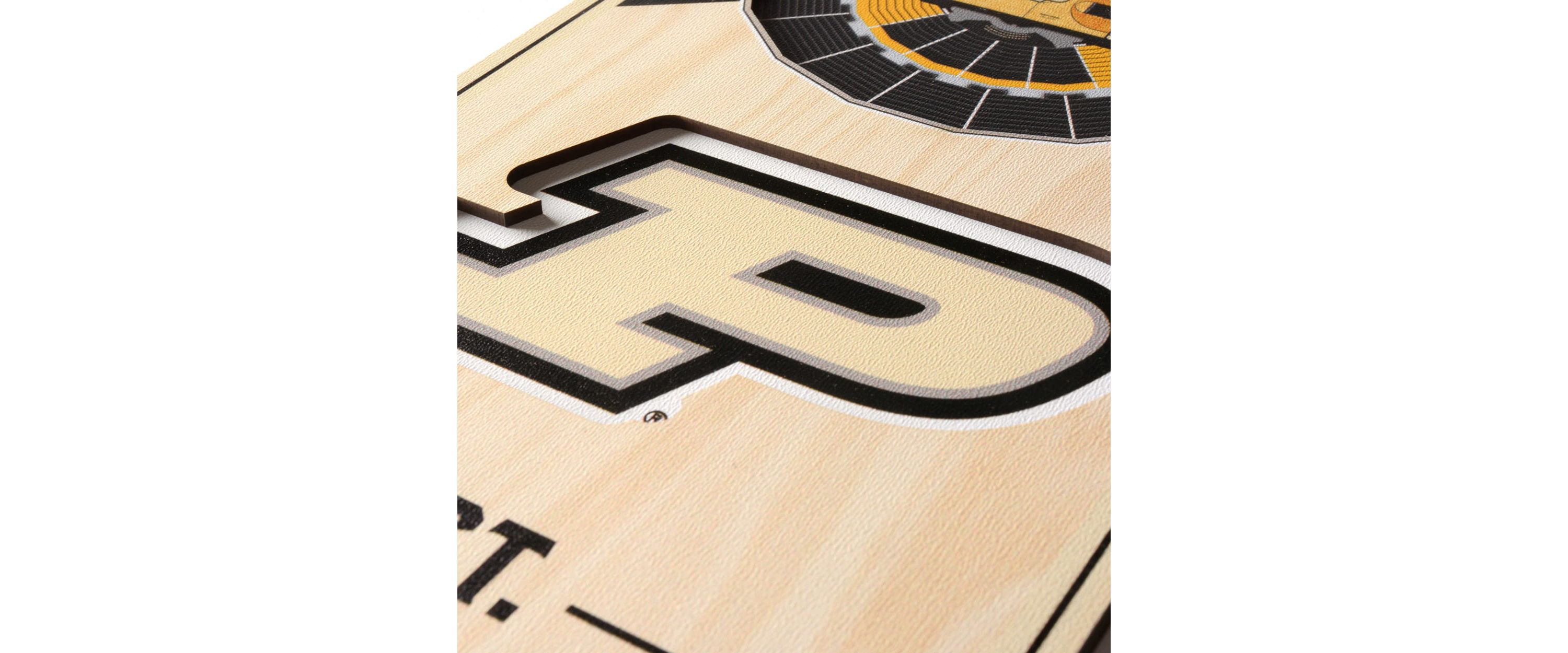 YouTheFan NCAA Purdue Boilermakers BB 3D Stadium 6x19 Banner - Mackey Arena
