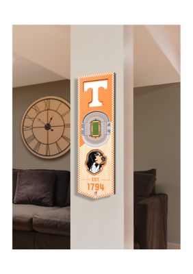 YouTheFan NCAA Tennessee Volunteers 3D Stadium 6x19 Banner - Neyland Stadium