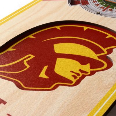 YouTheFan NCAA USC Trojans 3D Stadium 6x19 Banner - Los Angeles Memorial Coliseum