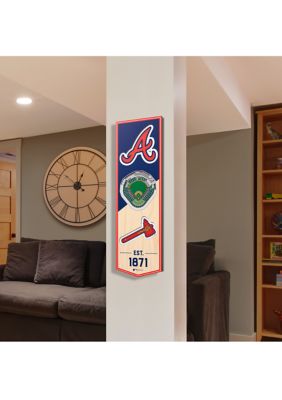 YouTheFan MLB Atlanta Braves 3D Stadium 6x19 Banner - SunTrust Park