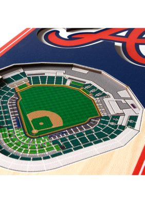 YouTheFan MLB Atlanta Braves 3D Stadium 6x19 Banner - SunTrust Park