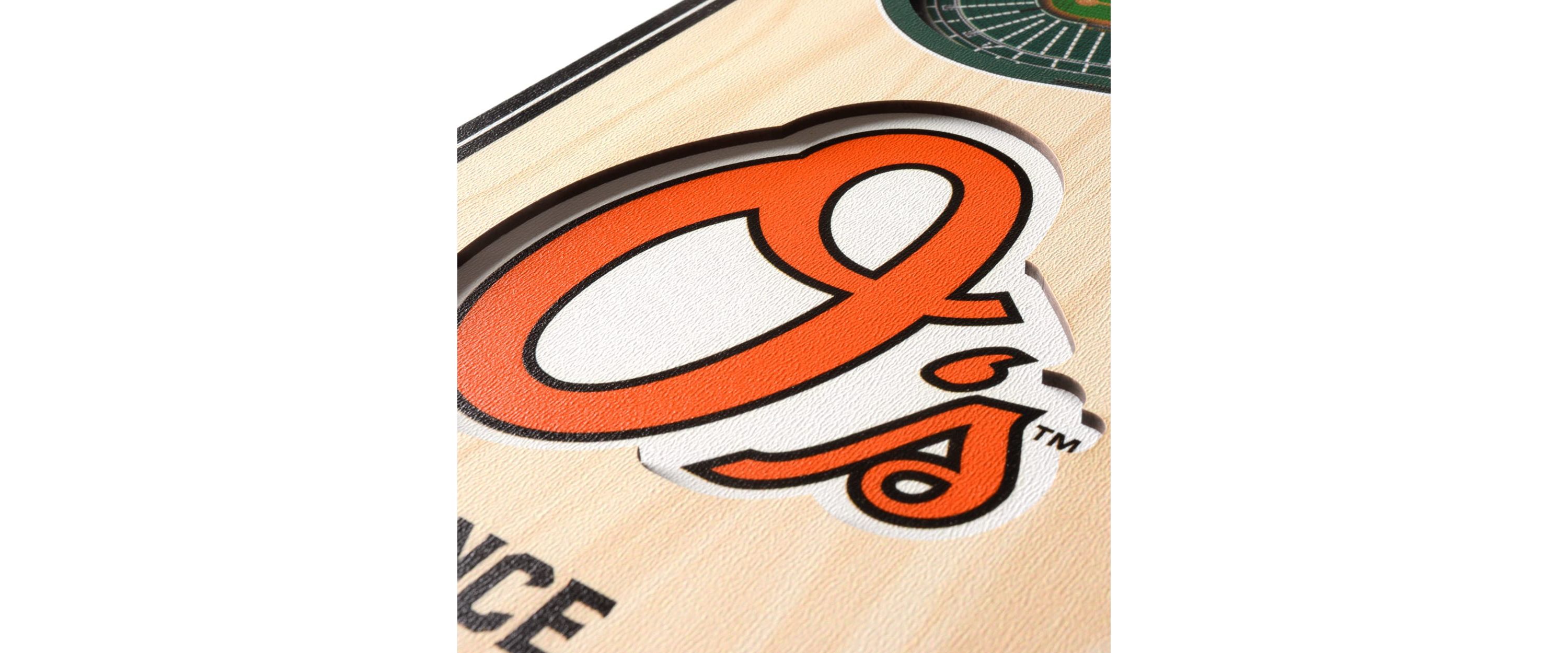 YouTheFan MLB Baltimore Orioles 3D Stadium 6x19 Banner - Oriole Park at Camden Yards