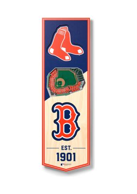 YouTheFan MLB Boston Red Sox 3D Stadium 6x19 Banner - Fenway Park