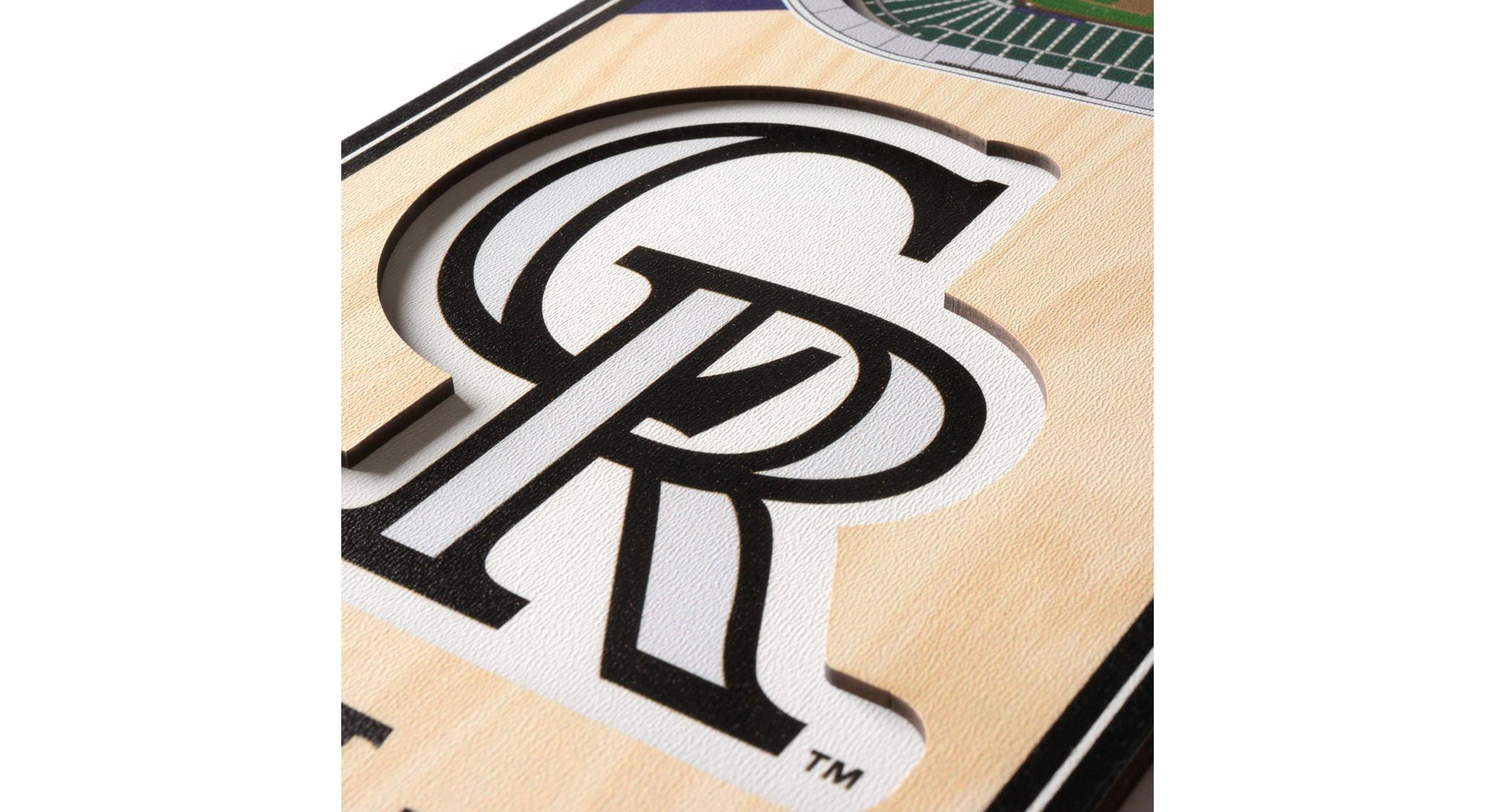 YouTheFan MLB Colorado Rockies 3D Stadium 6x19 Banner - Coors Field