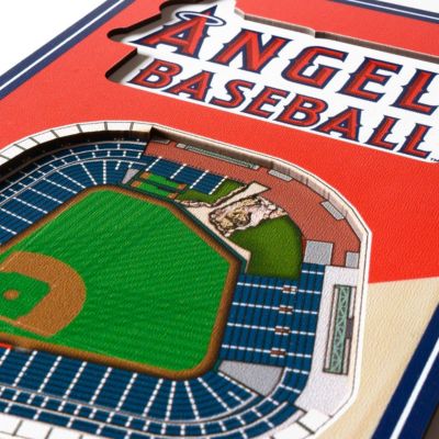 YouTheFan MLB Los Angeles Angels 3D Stadium 6x19 Banner - Angel Stadium of Anaheim