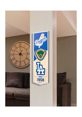 YouTheFan MLB Los Angeles Dodgers 3D Stadium 6x19 Banner - Dodger Stadium