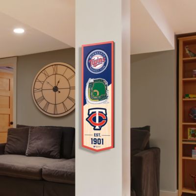 YouTheFan MLB Minnesota Twins 3D Stadium 6x19 Banner - Target Field