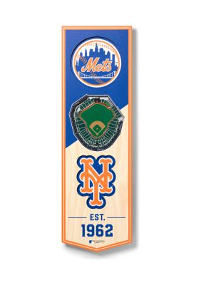 YouTheFan MLB New York Mets 3D Stadium 6x19 Banner - Citi Field