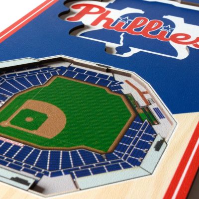 YouTheFan MLB Philadelphia Phillies 3D Stadium 6x19 Banner - Citizens Bank Park