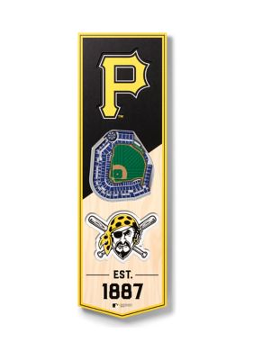 YouTheFan MLB Pittsburgh Pirates 3D Stadium 6x19 Banner - PNC Park