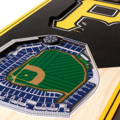 YouTheFan MLB Pittsburgh Pirates 3D Stadium 6x19 Banner - PNC Park