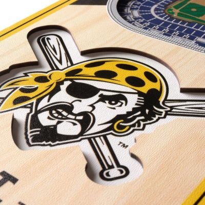 YouTheFan MLB Pittsburgh Pirates 3D Stadium 6x19 Banner - PNC Park