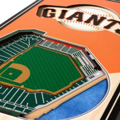 YouTheFan MLB San Francisco Giants 3D Stadium 6x19 Banner - Oracle Park