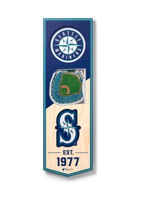 YouTheFan MLB Seattle Mariners 3D Stadium 6x19 Banner - T-Mobile Park