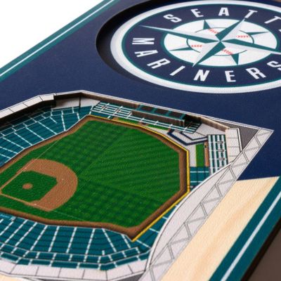 YouTheFan MLB Seattle Mariners 3D Stadium 6x19 Banner - T-Mobile Park