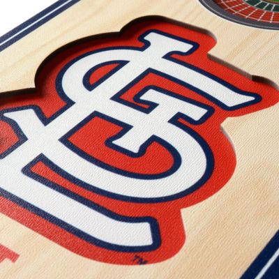 YouTheFan MLB St. Louis Cardinals 3D Stadium 6x19 Banner - Busch Stadium