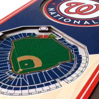 YouTheFan MLB Washington Nationals 3D Stadium 6x19 Banner - Nationals Park