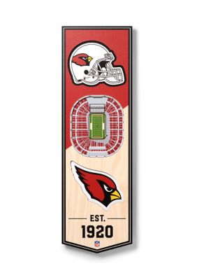 YouTheFan NFL Arizona Cardinals 3D Stadium 6x19 Banner - University of Phoenix Stadium