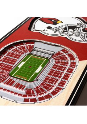 YouTheFan NFL Arizona Cardinals 3D Stadium 6x19 Banner - University of Phoenix Stadium