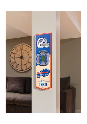 YouTheFan NFL Buffalo Bills 3D Stadium 6x19 Banner - New Era Field