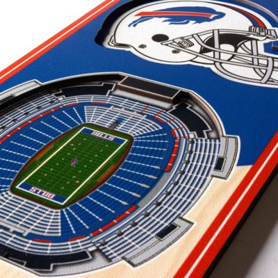 YouTheFan NFL Buffalo Bills 3D Stadium 6x19 Banner - New Era Field