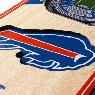 YouTheFan NFL Buffalo Bills 3D Stadium 6x19 Banner - New Era Field