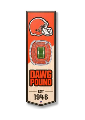 YouTheFan NFL Cleveland Browns 3D Stadium 6x19 Banner - FirstEnergy Stadium