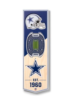 YouTheFan NFL Dallas Cowboys 3D Stadium 6x19 Banner - AT&T Stadium