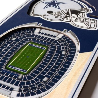 YouTheFan NFL Dallas Cowboys 3D Stadium 6x19 Banner - AT&T Stadium