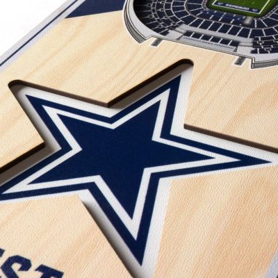 YouTheFan NFL Dallas Cowboys 3D Stadium 6x19 Banner - AT&T Stadium