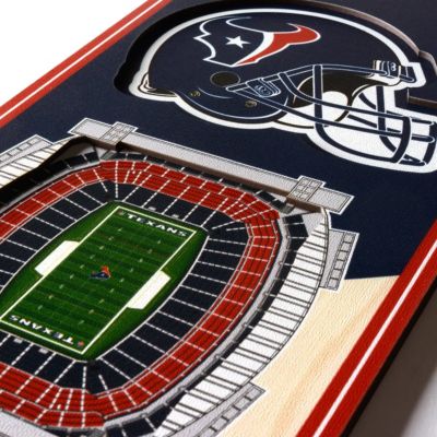 YouTheFan NFL Houston Texans 3D Stadium 6x19 Banner - NRG Stadium