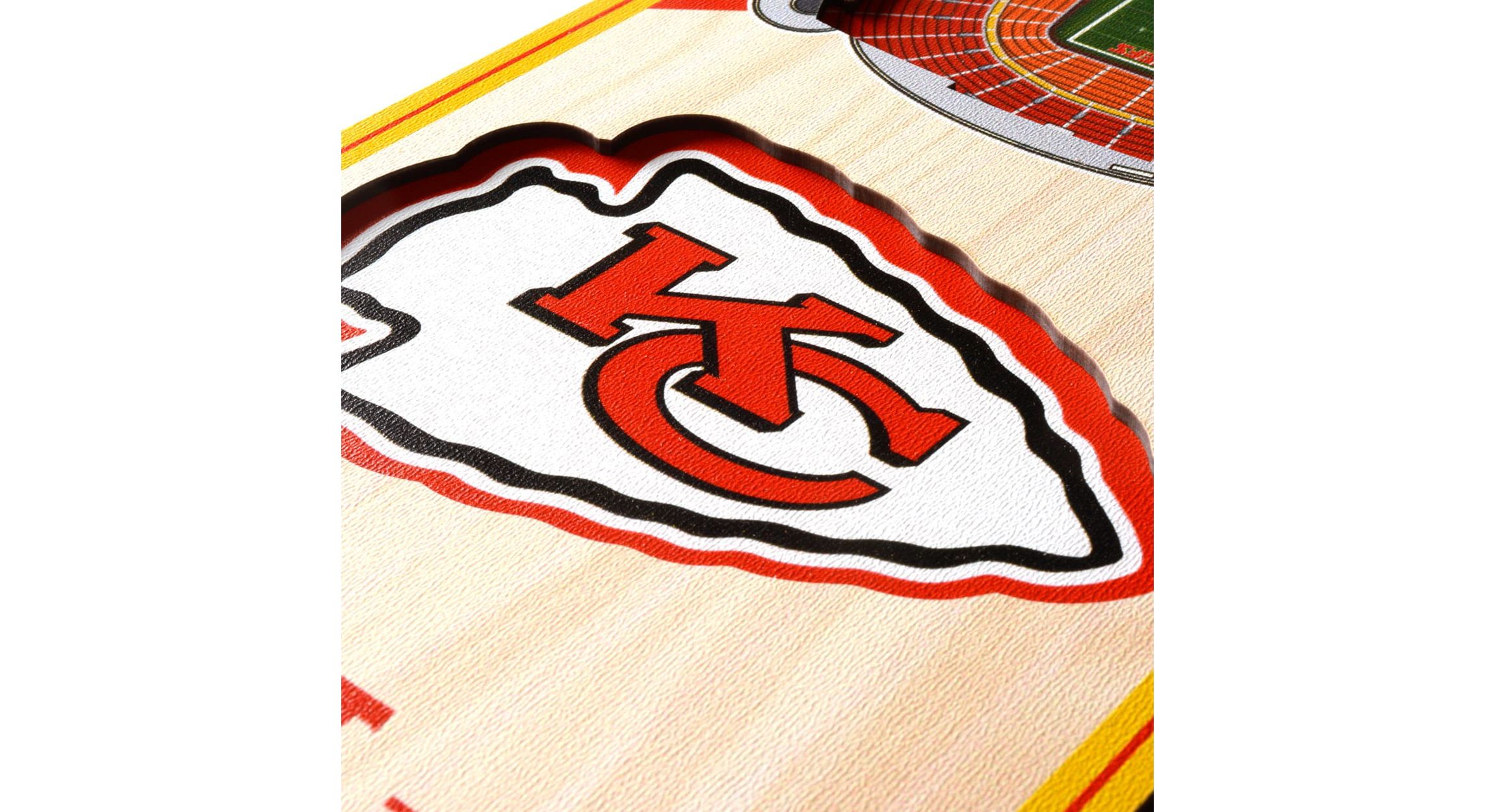 YouTheFan NFL Kansas City Chiefs 3D Stadium 6x19 Banner - Arrowhead Stadium