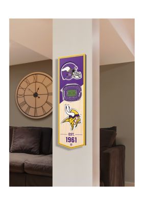 YouTheFan NFL Minnesota Vikings 3D Stadium 6x19 Banner - U.S. Bank Stadium