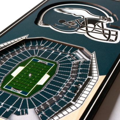 YouTheFan NFL Philadelphia Eagles 3D Stadium 6x19 Banner - Lincoln Financial Field