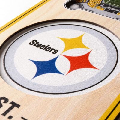 YouTheFan NFL Pittsburgh Steelers 3D Stadium 6x19 Banner - Heinz Field