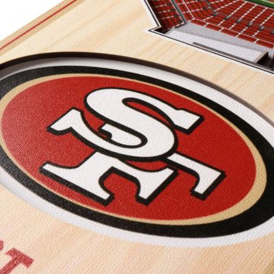 YouTheFan NFL San Francisco 49ers 3D Stadium 6x19 Banner - Levi's Stadium