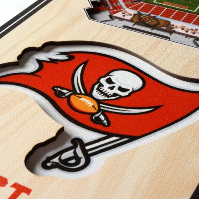 YouTheFan NFL Tampa Bay Buccaneers 3D Stadium 6x19 Banner - Raymond James Stadium