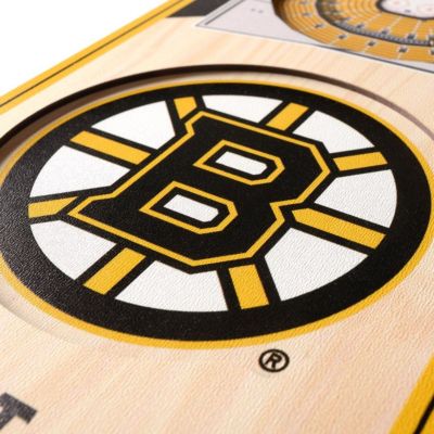 YouTheFan NHL Boston Bruins 3D Stadium 6x19 Banner - TD Garden