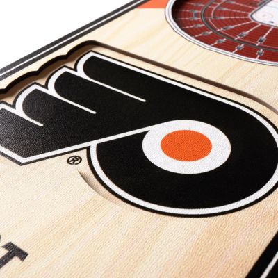 YouTheFan NHL Philadelphia Flyers 3D Stadium 6x19 Banner - Wells Fargo Center