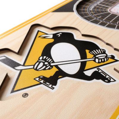 YouTheFan NHL Pittsburgh Penguins 3D Stadium 6x19 Banner - PPG Paints Arena
