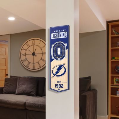 YouTheFan NHL Tampa Bay Lightning 3D Stadium 6x19 Banner - Amalie Arena