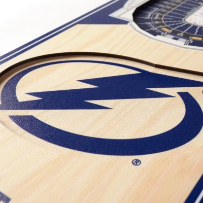 YouTheFan NHL Tampa Bay Lightning 3D Stadium 6x19 Banner - Amalie Arena