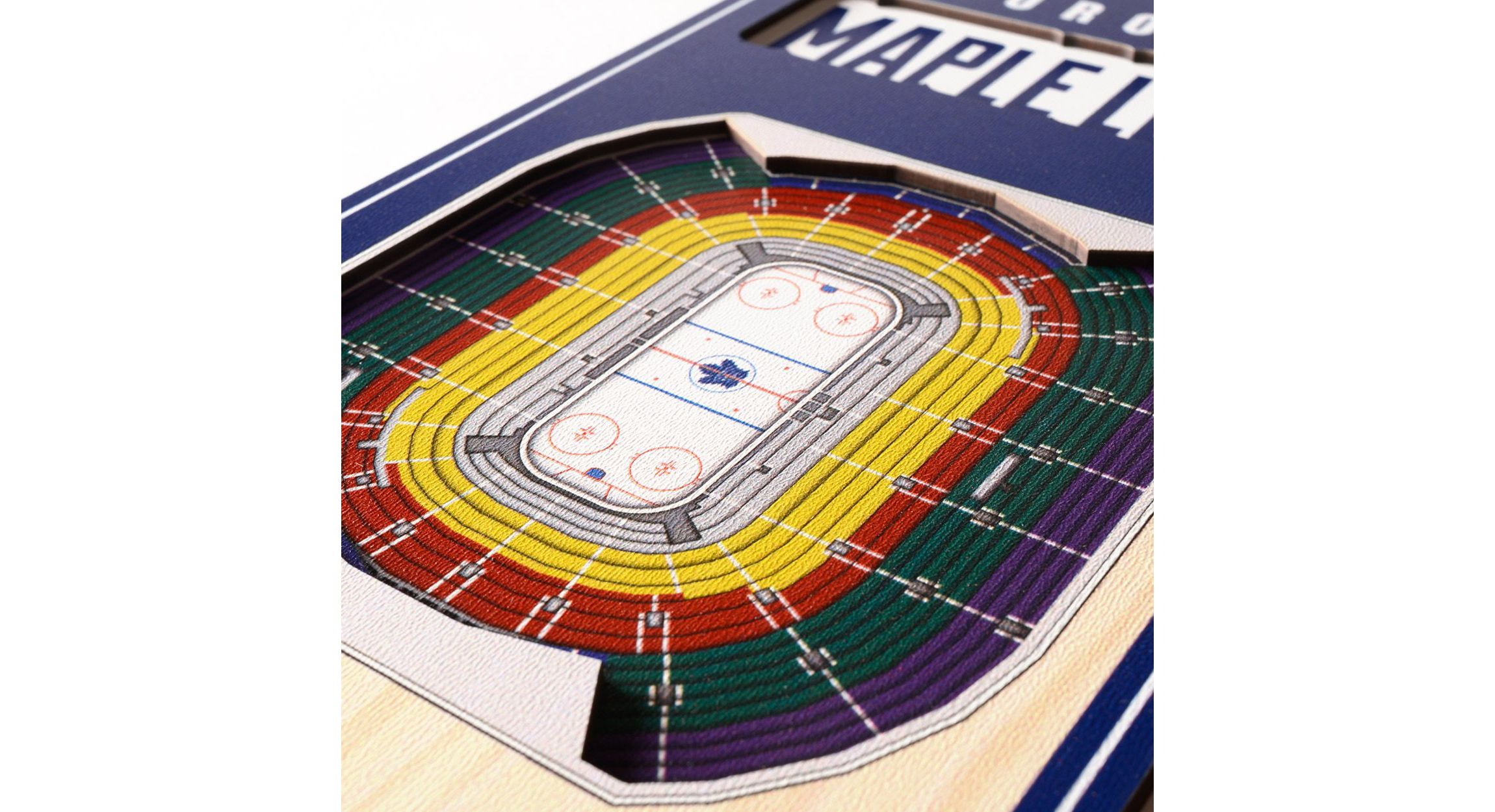 YouTheFan NHL Toronto Maple Leafs 3D Stadium 6x19 Banner - Scotiabank Arena