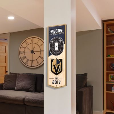 YouTheFan NHL Vegas Golden Knights 3D Stadium 6x19 Banner - T-Mobile Arena