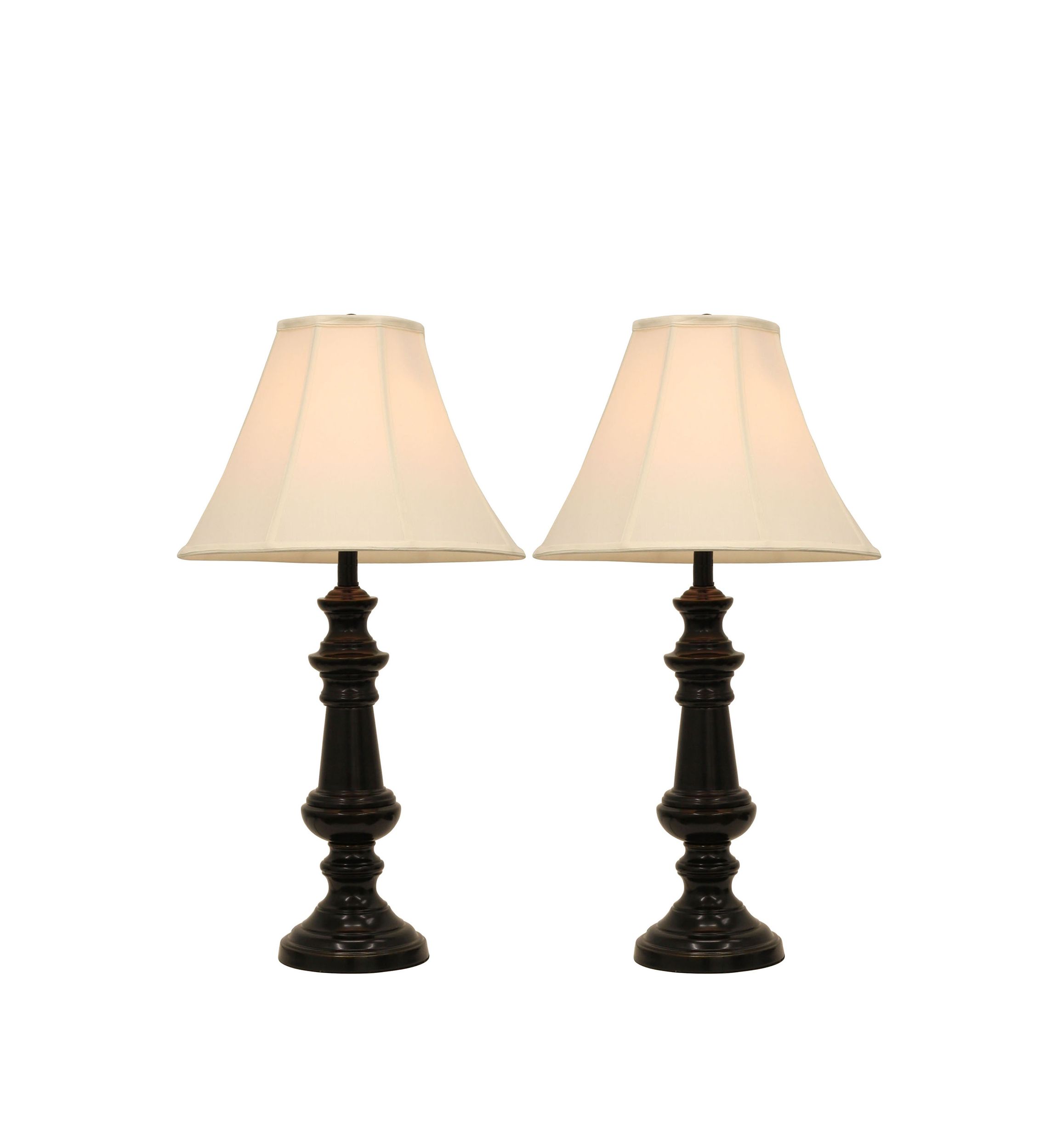 Set of Two Touch Control Table Lamps