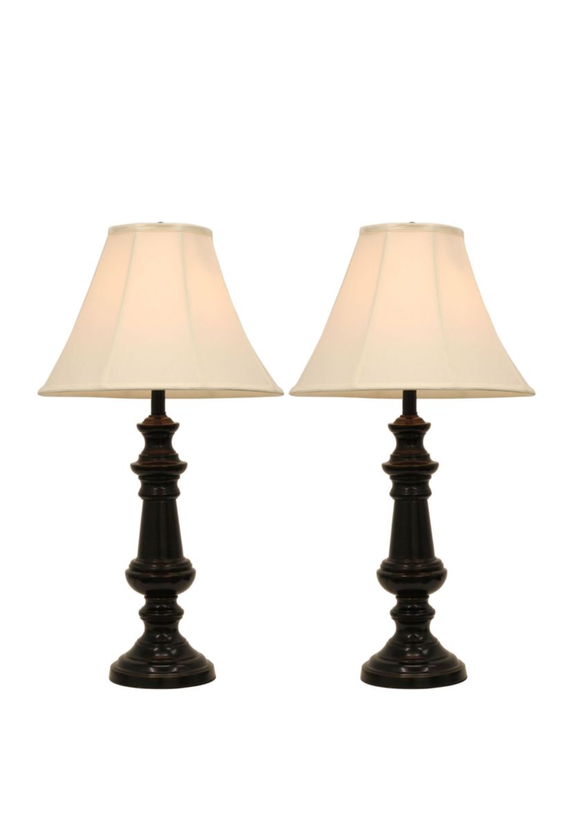Set of Two Touch Control Table Lamps