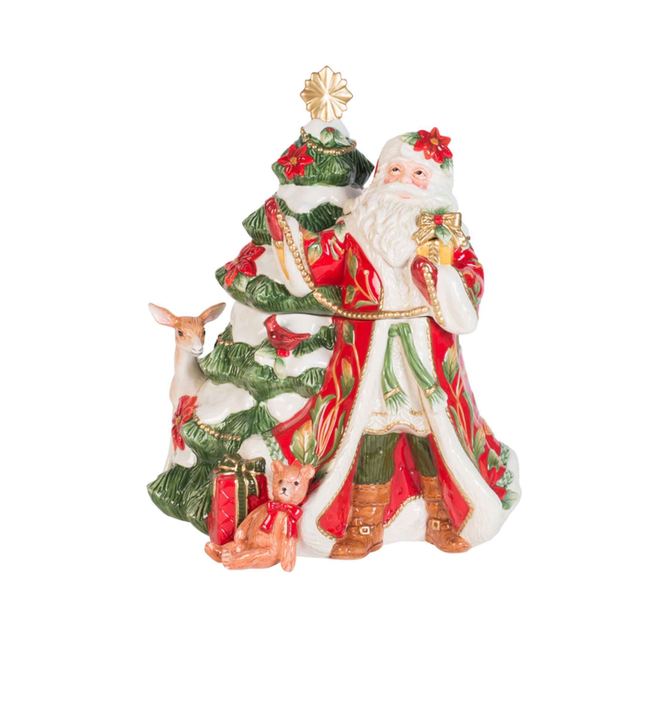 Cardinal Cookie Jar